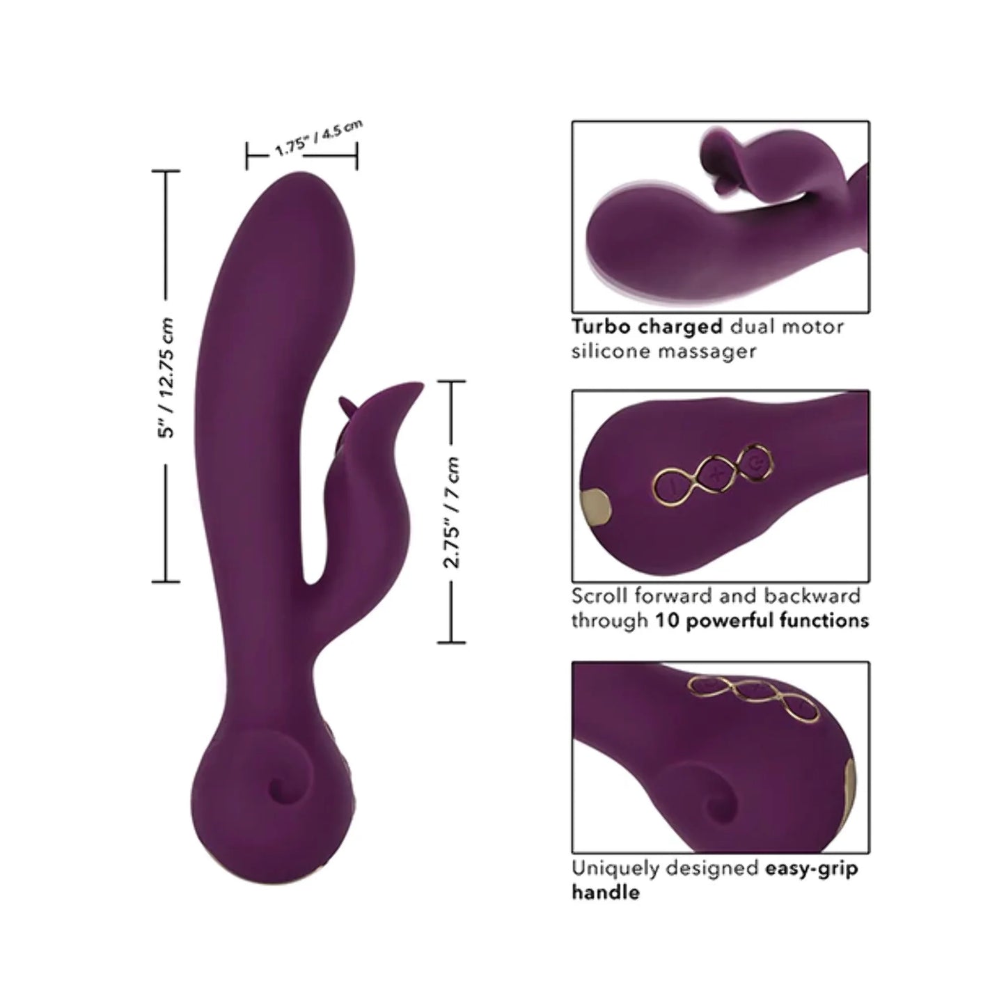 Obsession Fantasy Vibrator – Purple